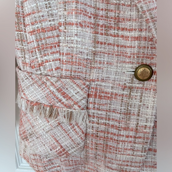 Cache Twill Blazer Size 4 - Picture 9 of 11